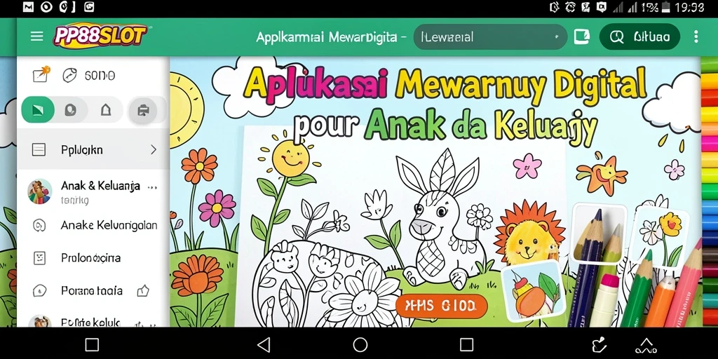 Tampilan antarmuka PP88SLOT yang menarik dan ramah anak.