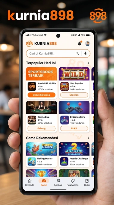 Tampilan katalog aplikasi kurnia898